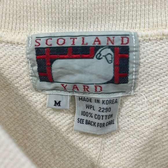 Vintage Scotland Yard pullover crewneck sweatshirt - Picture 4 of 6